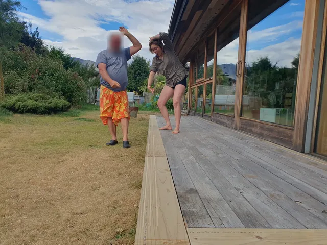 Agrandissement d’une terrasse en bois